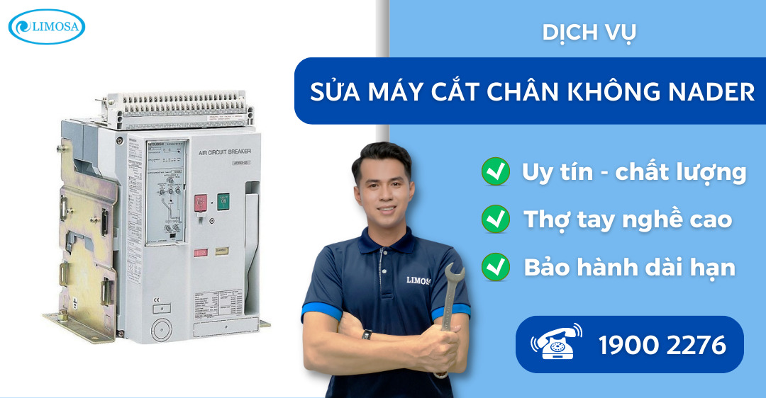 sửa máy cắt chân không Nader Limosa