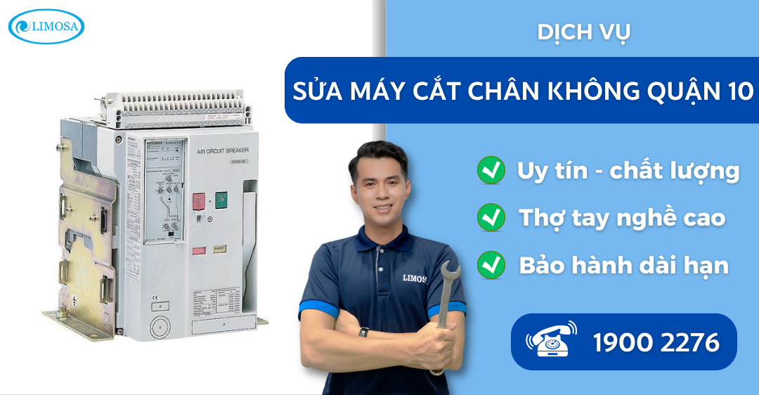 sửa máy cắt chân không quận 10 Limosa