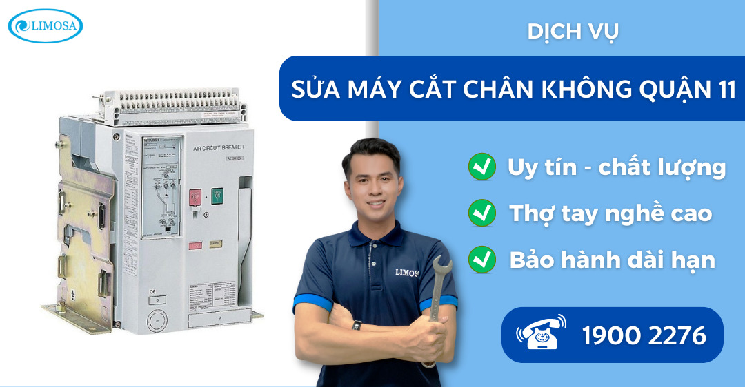 sửa máy cắt chân không quận 11 Limosa