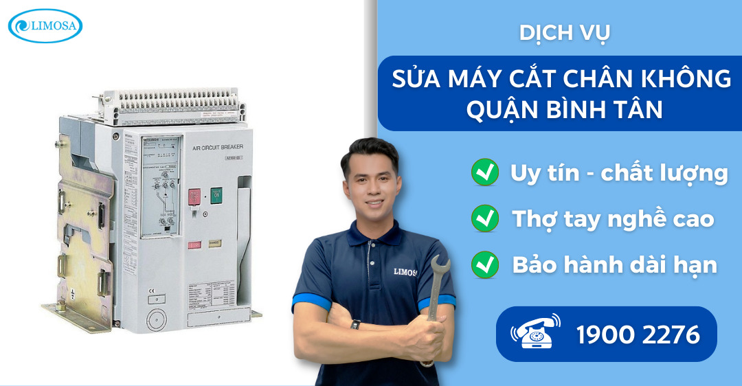 sửa máy cắt chân không quận Bình Tân Limosa