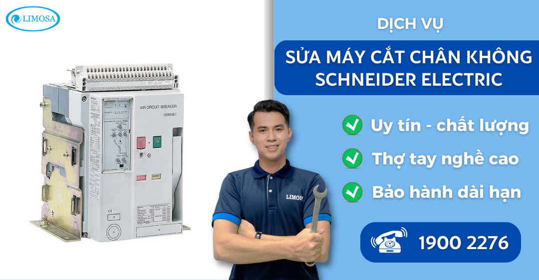 sửa máy cắt chân không Schneider Electric Limosa
