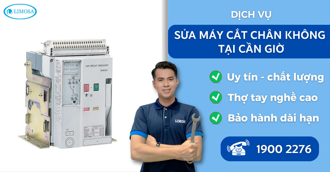 sửa máy cắt chân không tại Cần Giờ Limosa