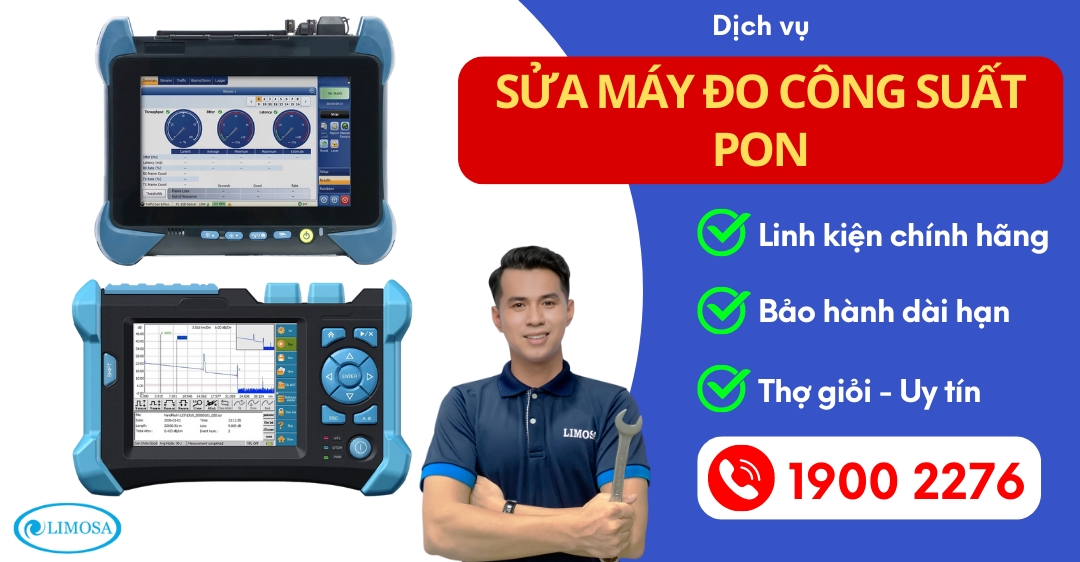 Sửa Máy Đo Công Suất Pon Limosa