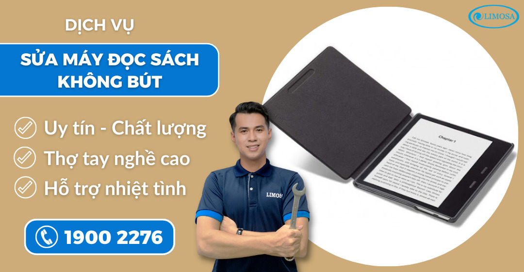 sửa máy đọc sách không bút Limosa