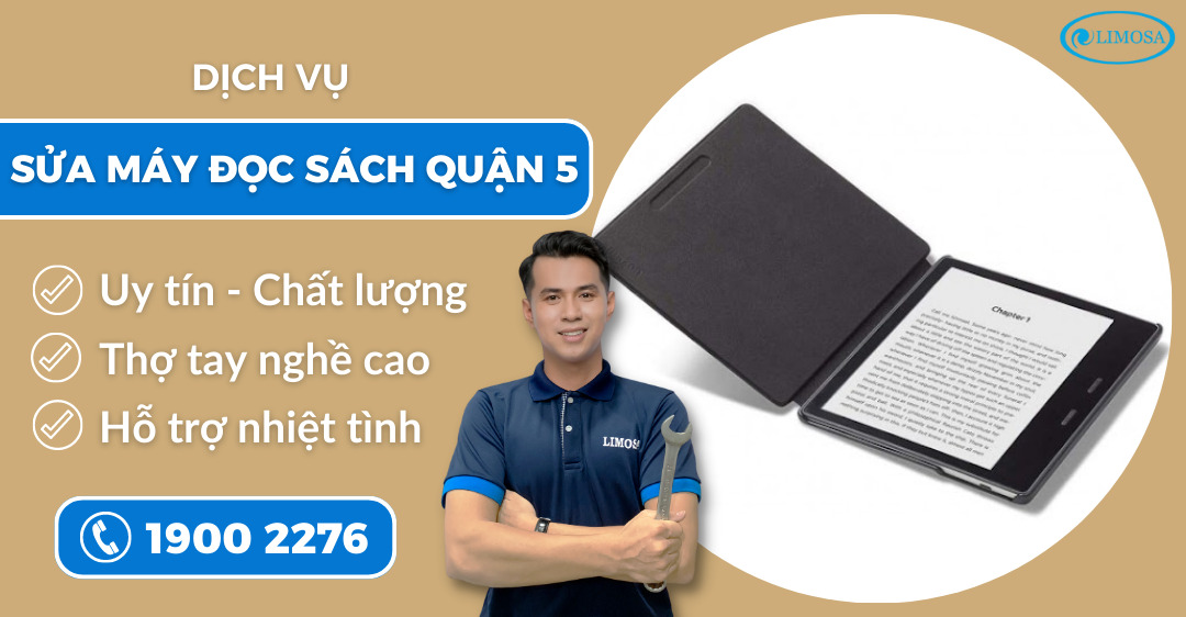 sửa máy đọc sách quận 5 Limosa