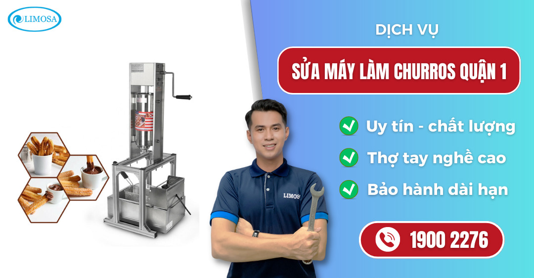 sửa máy làm churros quận 1 Limosa