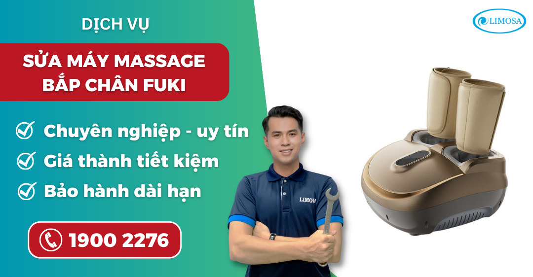 sửa máy massage bắp chân Fuki Limosa