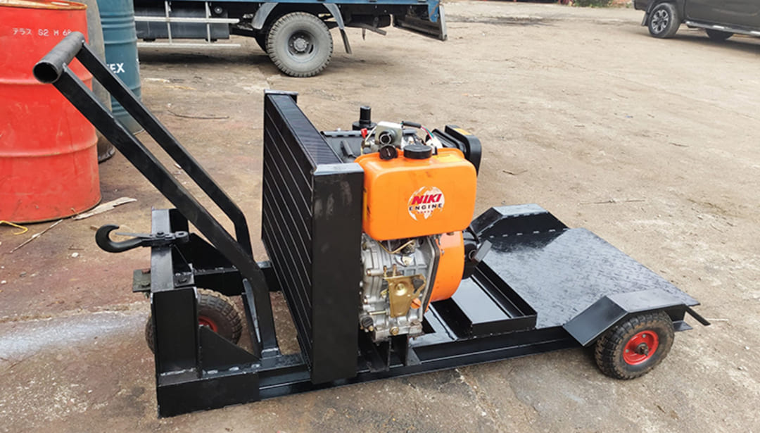 sửa máy phun nhũ tương