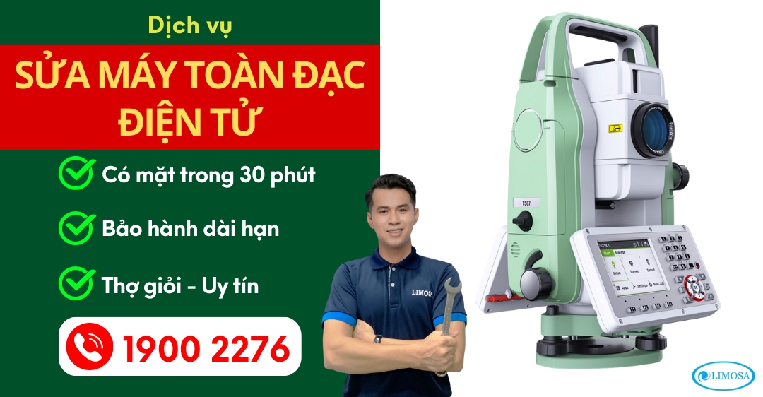 Sửa Máy Toàn Đạc Điện Tử Limosa