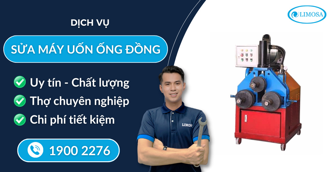 sửa máy uốn ống đồng Limosa