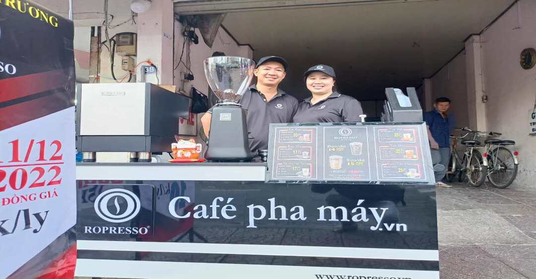 Cà phê pha máy Ropresso