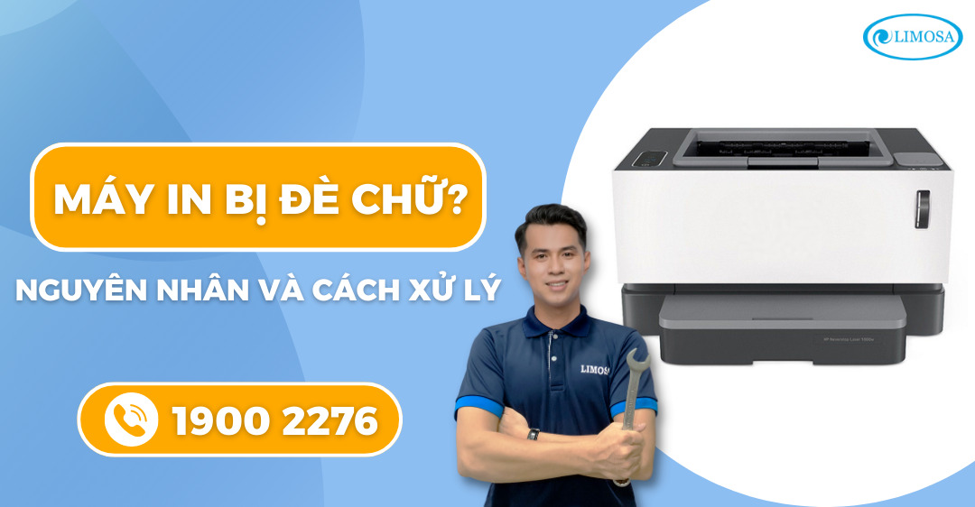 Máy in bị đè chữ Limosa