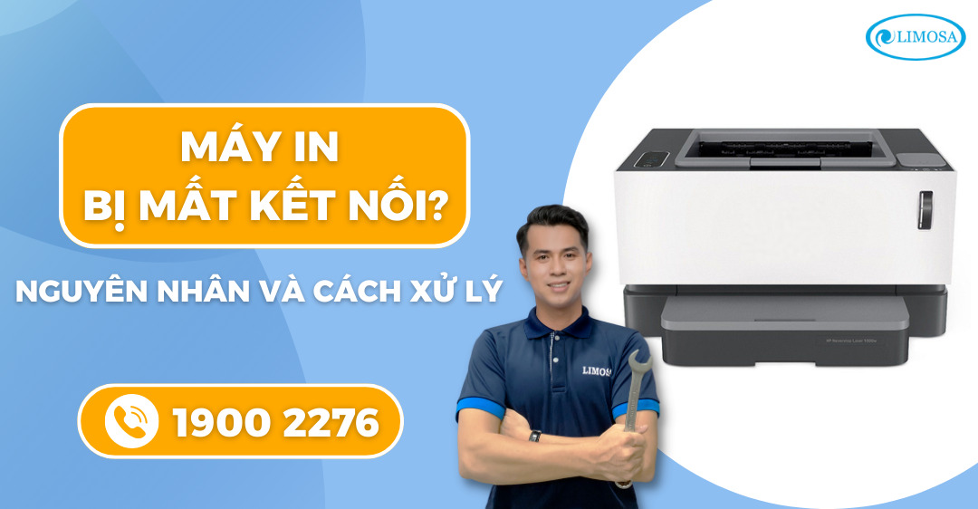 Máy in bị mất kết nối Limosa