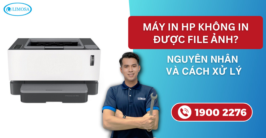 Máy in HP không in được file ảnh Limosa