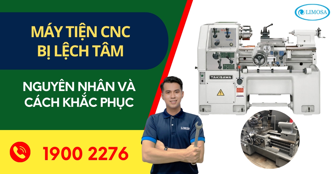 Máy Tiện Cnc Bị Lệch Tâm Limosa