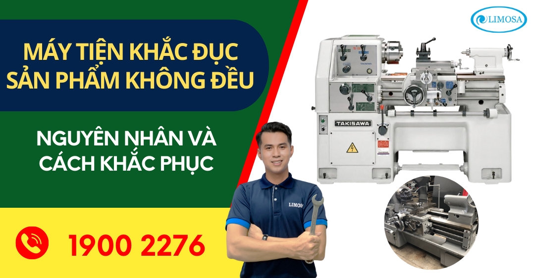 Máy Tiện Khắc Đục Sản Phẩm Không Đều Limosa