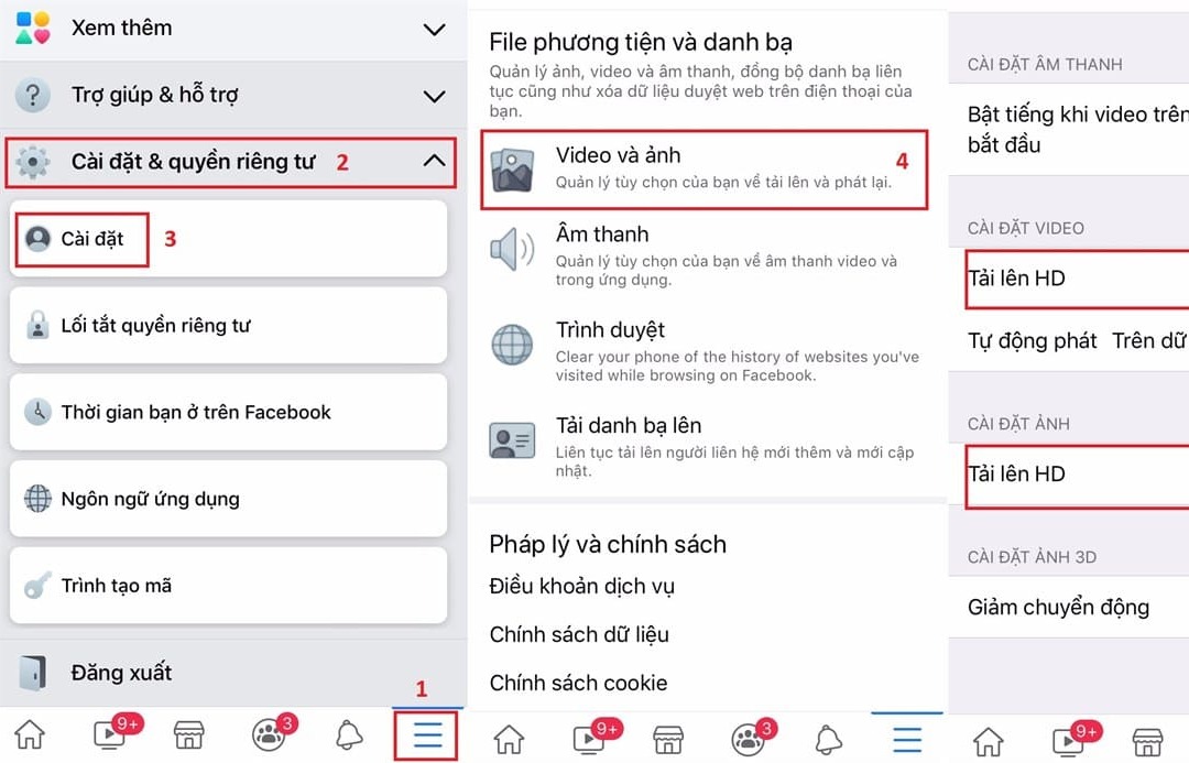 Nguyên nhân xem video trên Facebook bị mờ