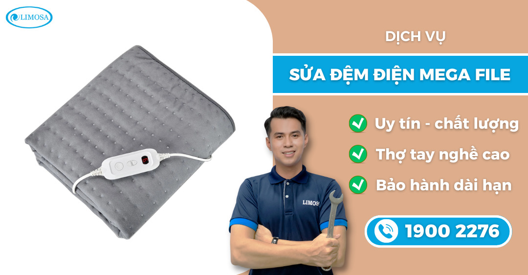 sửa đệm điện Mega File Limosa