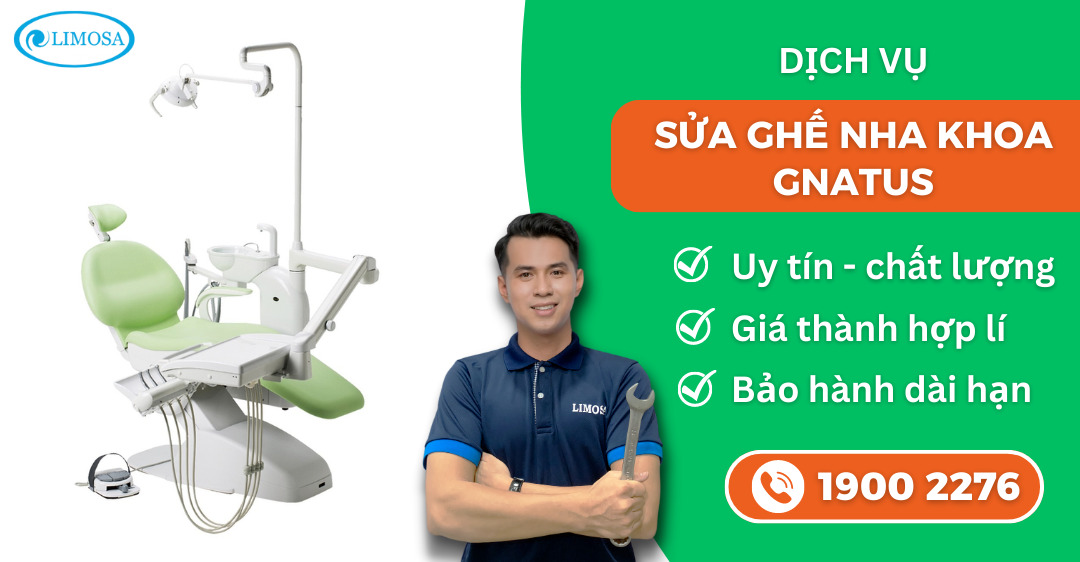 Sửa ghế nha khoa Gnatus Limosa