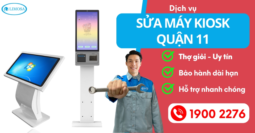 Sửa Máy Kiosk Quận 11 Limosa