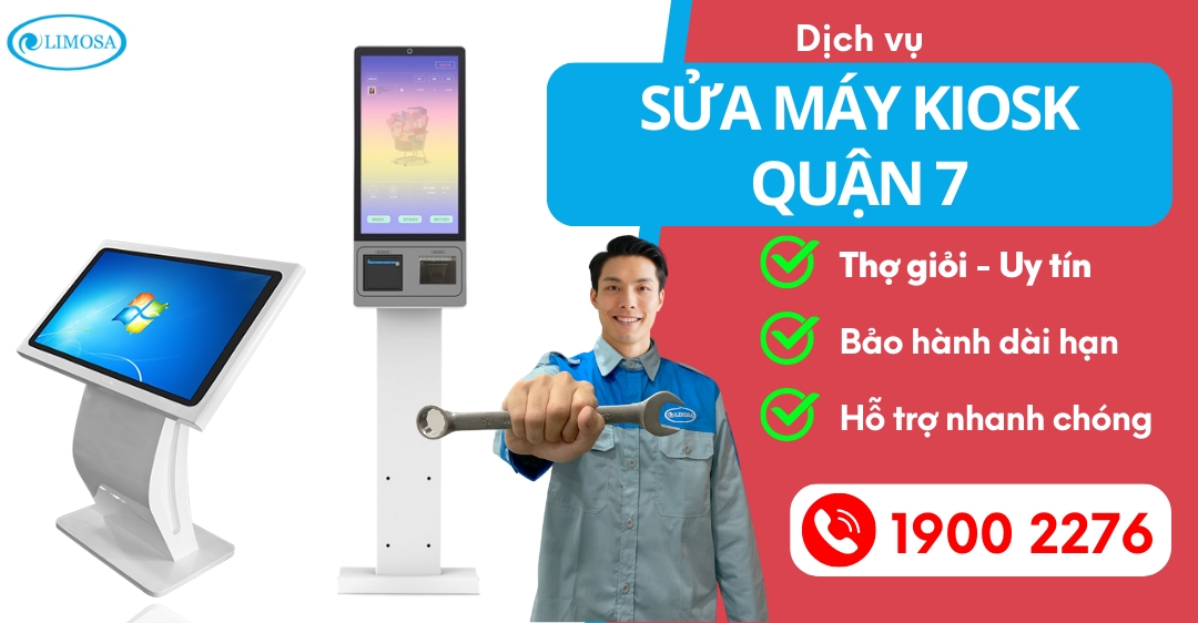 Sửa Máy Kiosk Quận 7 Limosa