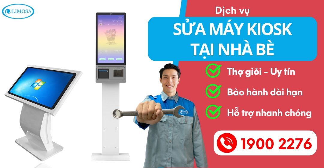 Sửa Máy Kiosk Tại Nhà Bè Limosa