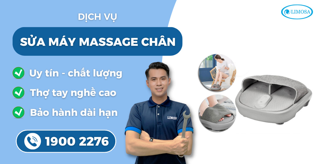 Sửa máy massage chân Limosa