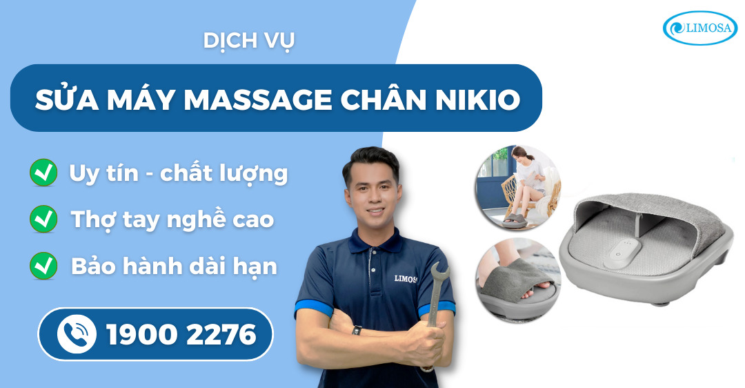 Sửa máy massage chân Nikio Limosa