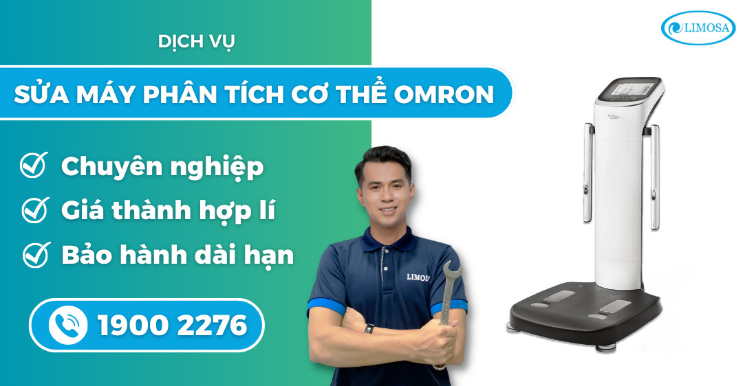 Sửa máy phân tích cơ thể OMRON Limosa