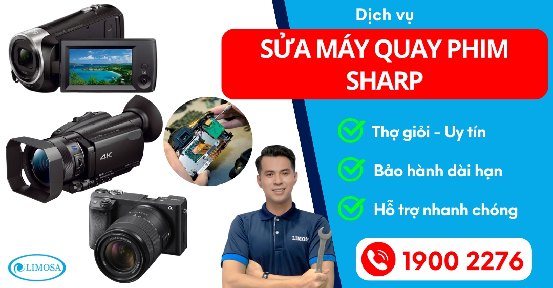 Sửa Máy Quay Phim Sharp Limosa