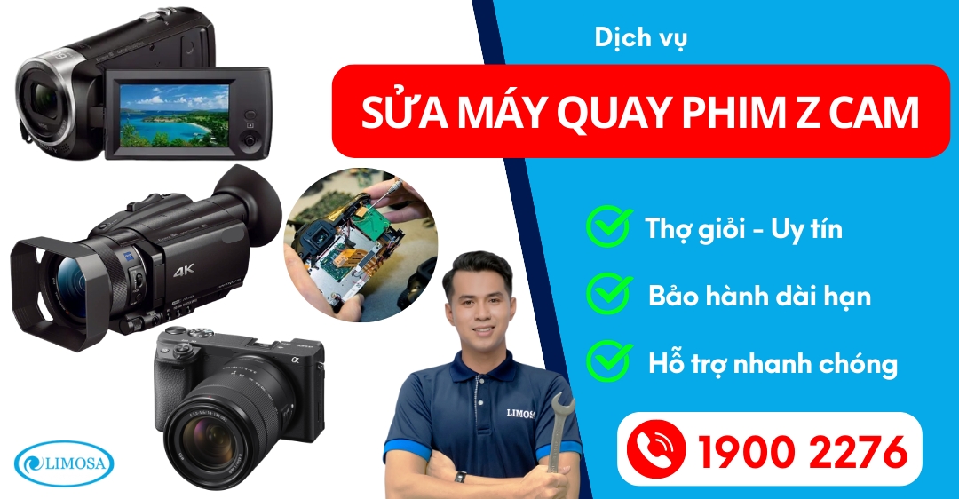 Sửa Máy Quay Phim Z Cam Limosa