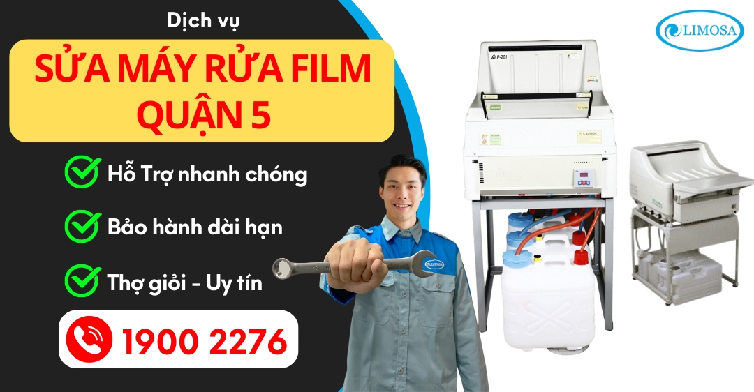Sửa Máy Rửa Film Quận 5 Limosa