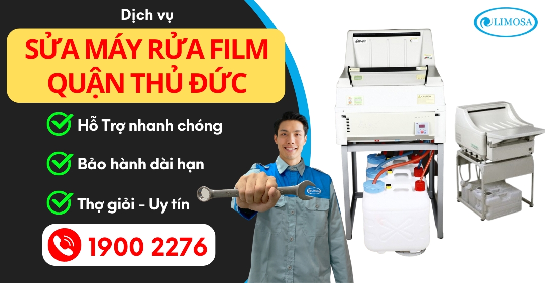 Sửa Máy Rửa Film Quận Thủ Đức Limosa