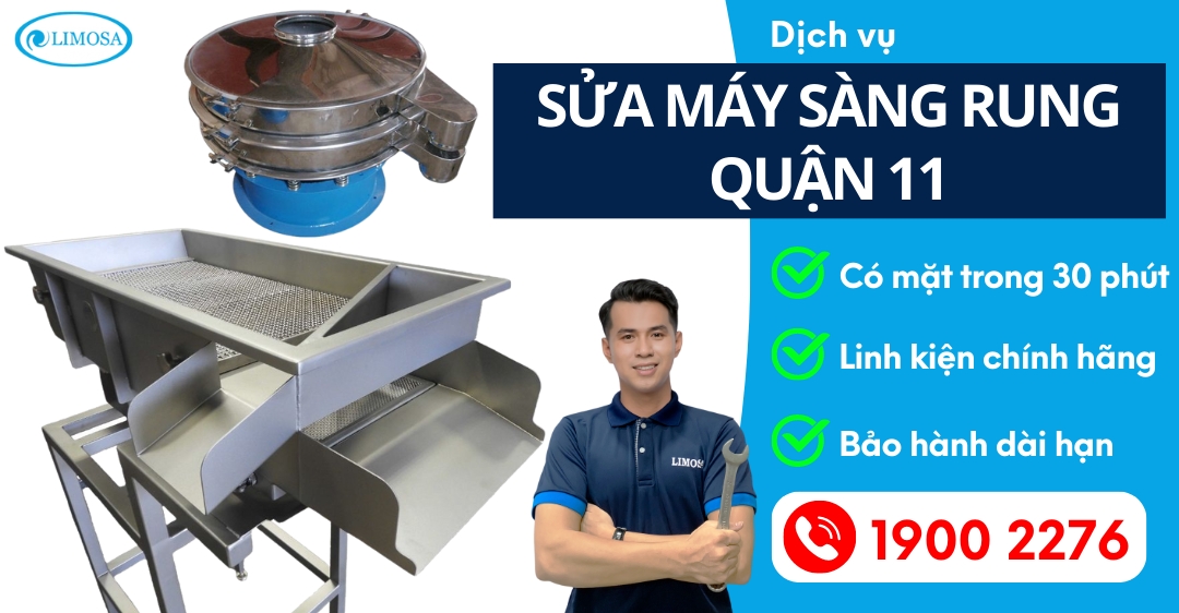 Sửa Máy Sàng Rung Quận 11 Limosa