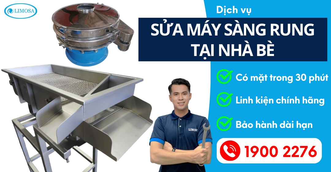 Sửa Máy Sàng Rung Tại Nhà Bè Limosa