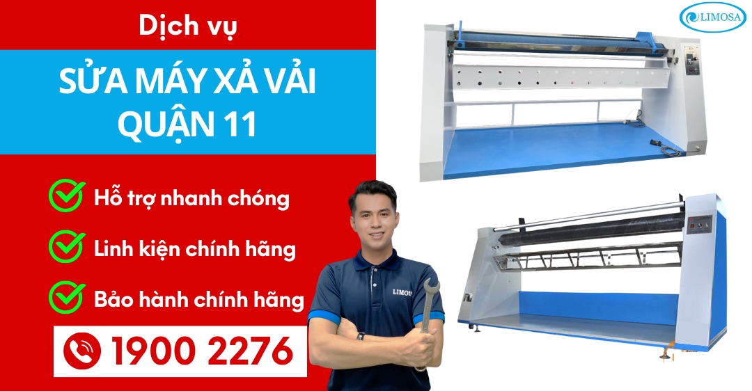 Sửa Máy Xả Vải Quận 11 Limosa