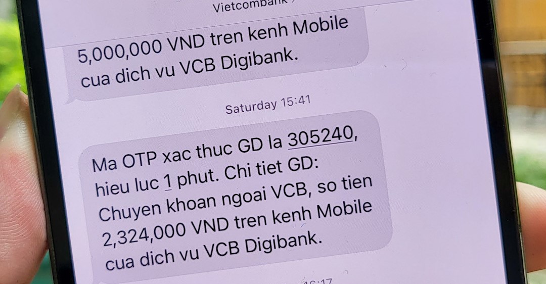 tại sao mã otp không gửi về điện thoại