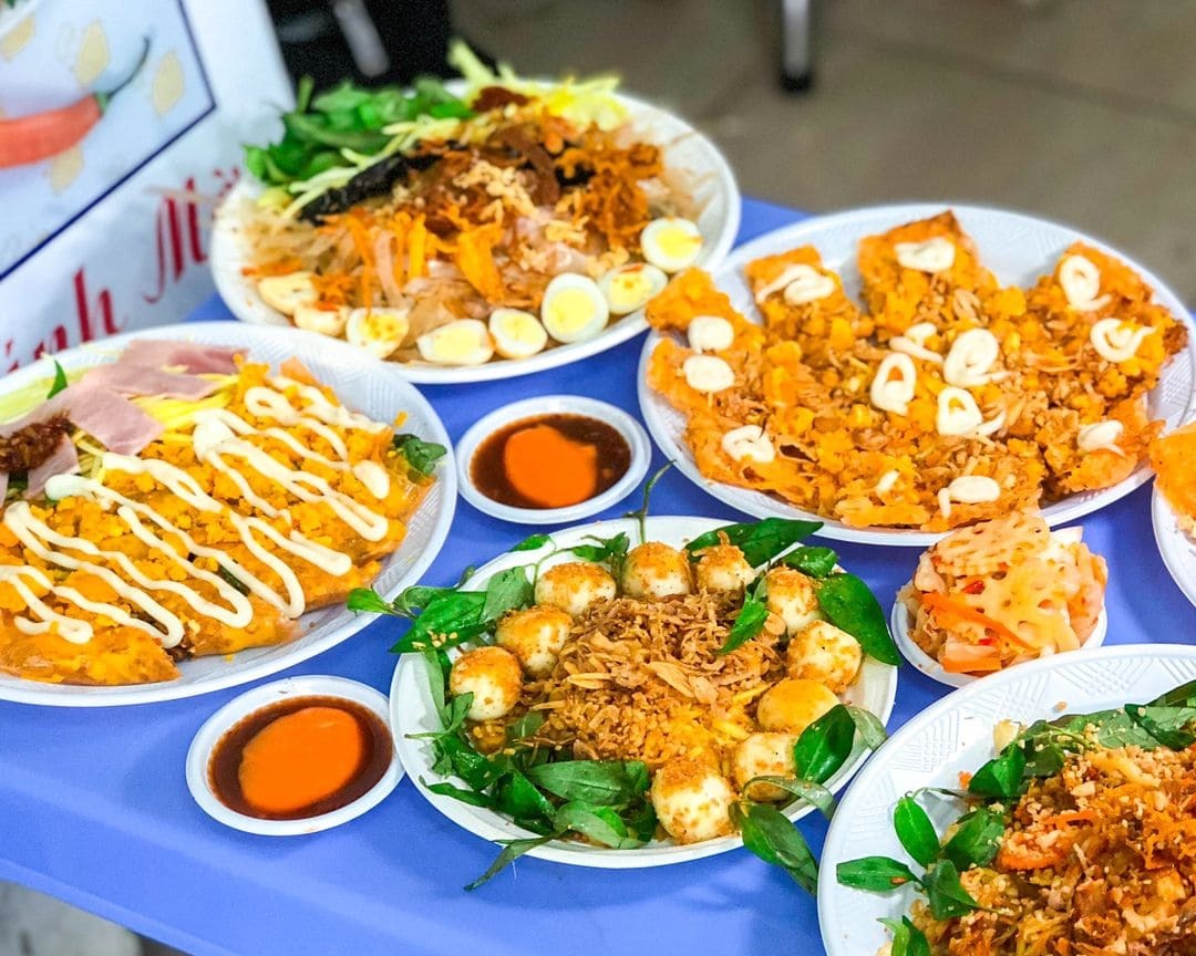 Bánh tráng chiên Lộc Nguyễn