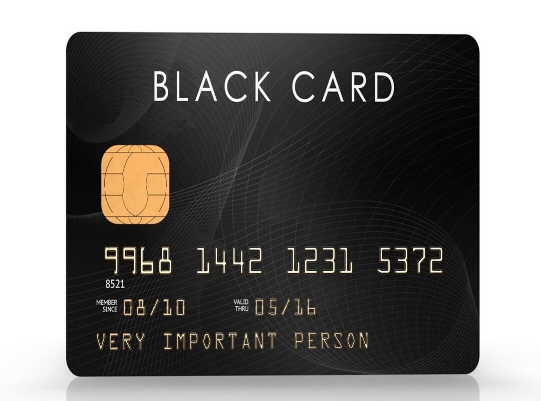 Thẻ tín dụng đen là gì