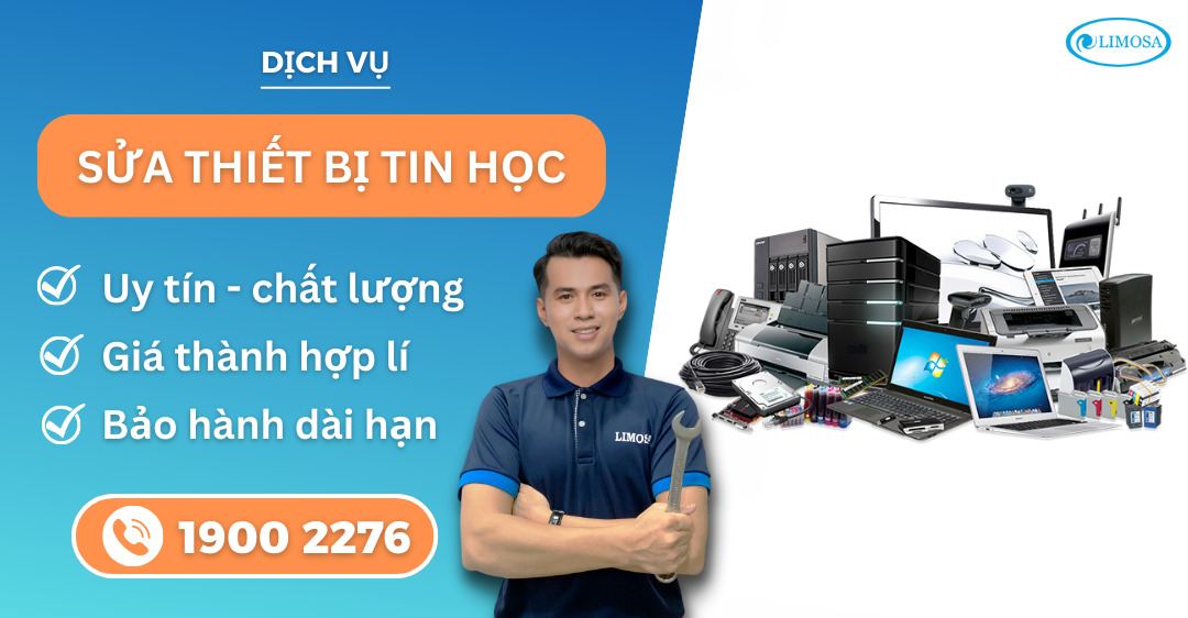 Sửa thiết bị tin học Limosa