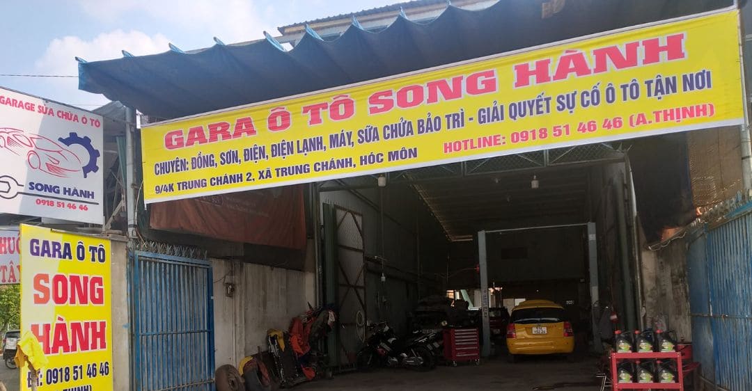 Garage ô tô Song Hành Hóc Môn