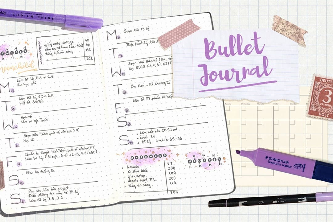 bullet journal là gì