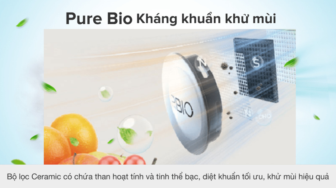 Công nghệ PureBio tủ lạnh toshiba