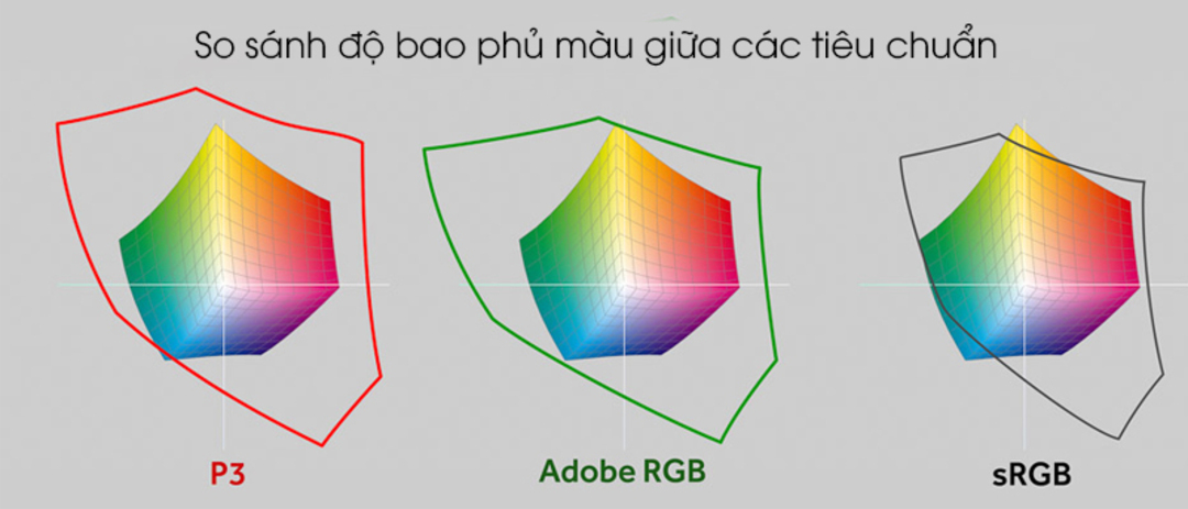 Dải màu DCI-P3 100
