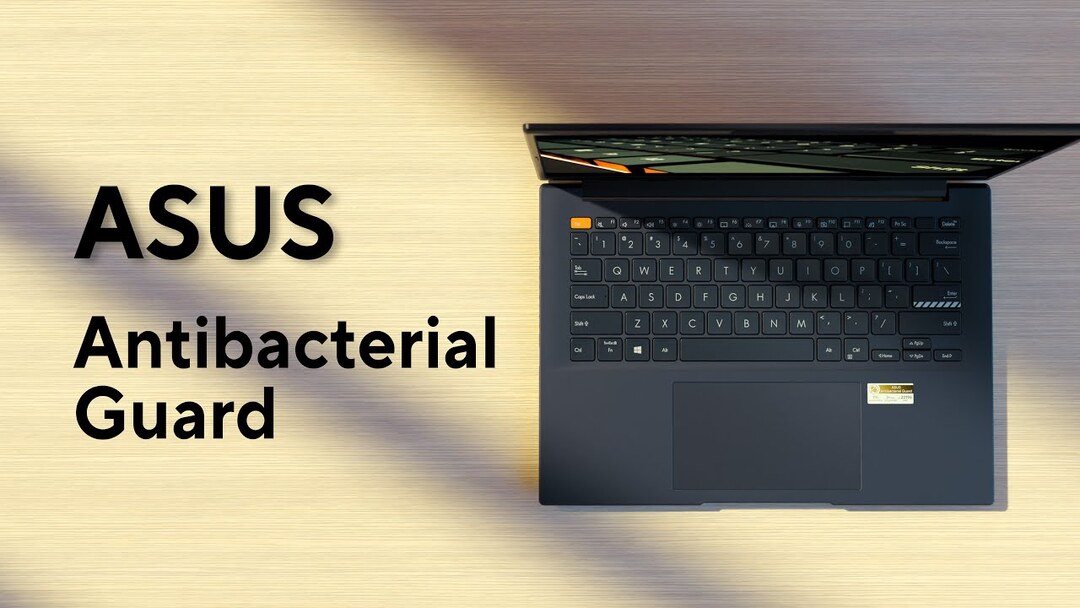 Lớp phủ ASUS Antimicrobial Guard