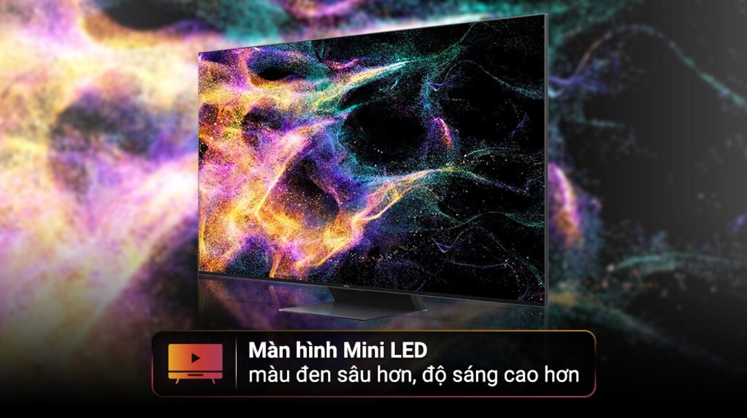 Màn hình hiển thị với công nghệ MiniLed QLED