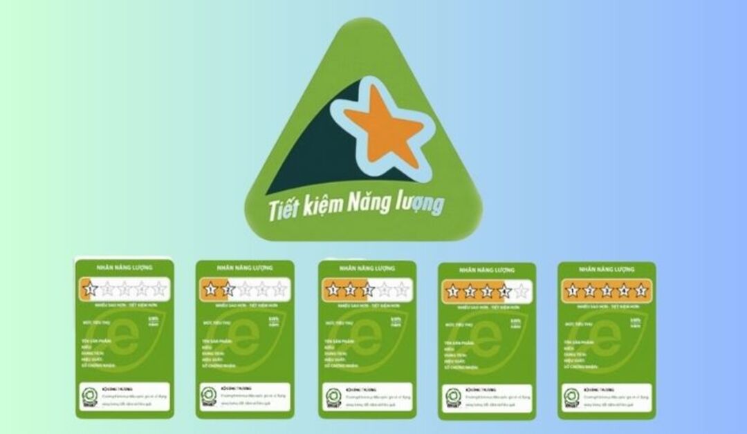 Nhãn năng lượng tiết kiệm điện A, B, C, D trên các thiết bị nhập khẩu châu Âu