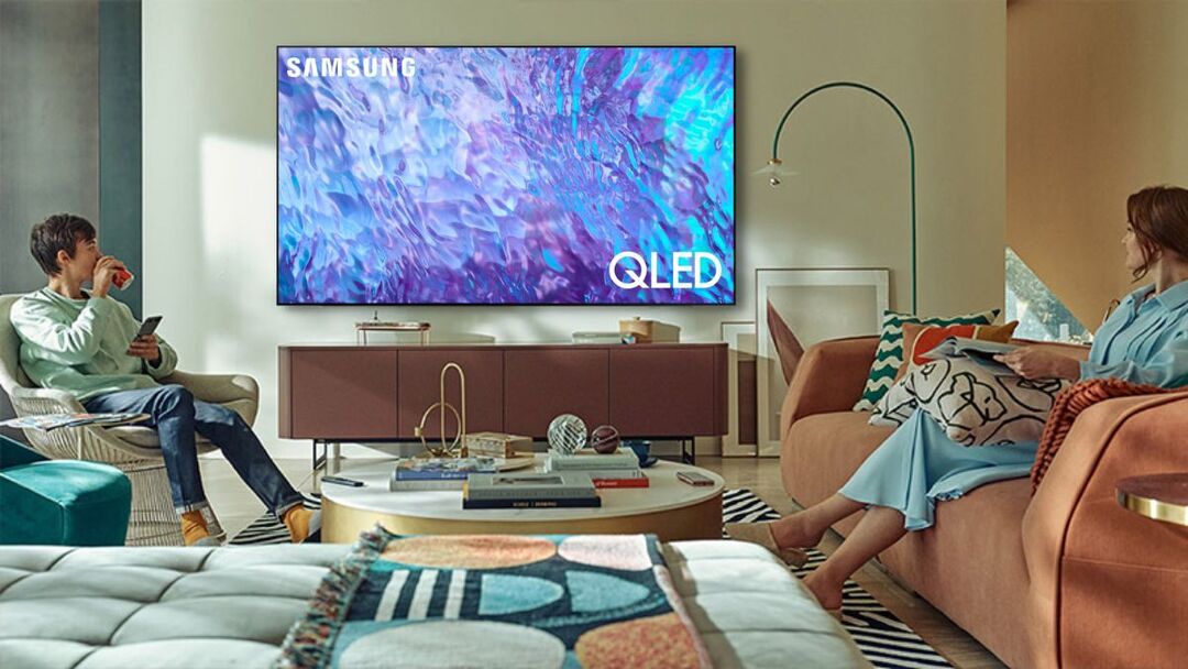 Smart Tivi Samsung QLED 4K 85 inch QA85Q80C - Siêu phẩm QLED TV màn hình lớn