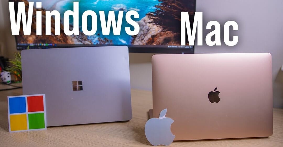 So sánh Macbook vs laptop Window