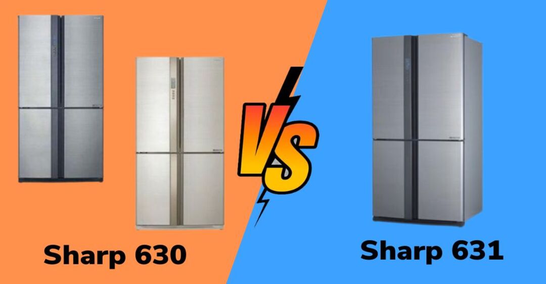 Thiết kế tủ lạnh sharp 630 vs 631
